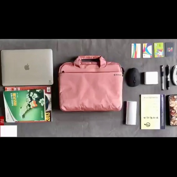 YINUO Blush pink Laptop Bag-NWOT - Picture 7 of 9